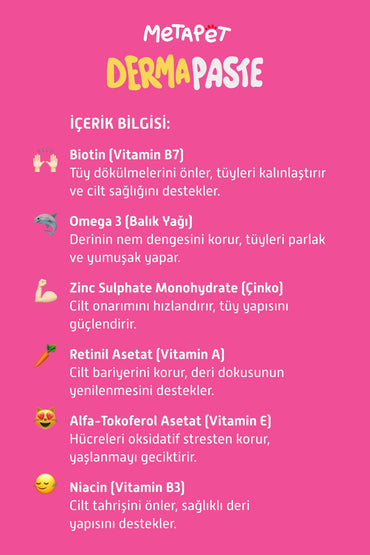 Tüy Dökülmesini Önleyici Kedi Maltı, Tüy Döken Kedilere Özel, Tüy Sağlığı Destekleyici  | SRC: Barcode: 8683941901296