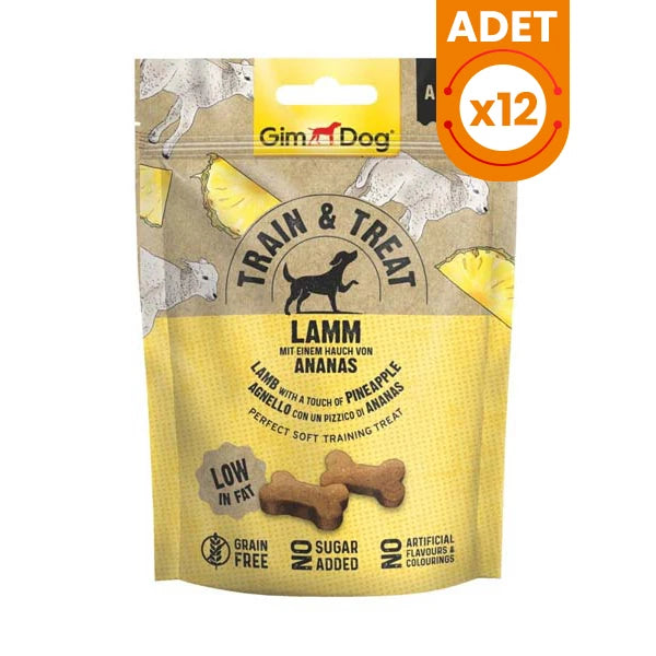 Gimdog Kuzu Etli ve Ananaslı Köpek Ödül Bisküvisi