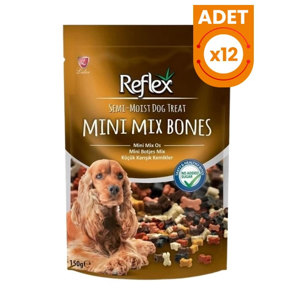 Reflex Küçük Karışık Kemikler Yarı Yumuşak Köpek Ödül Maması