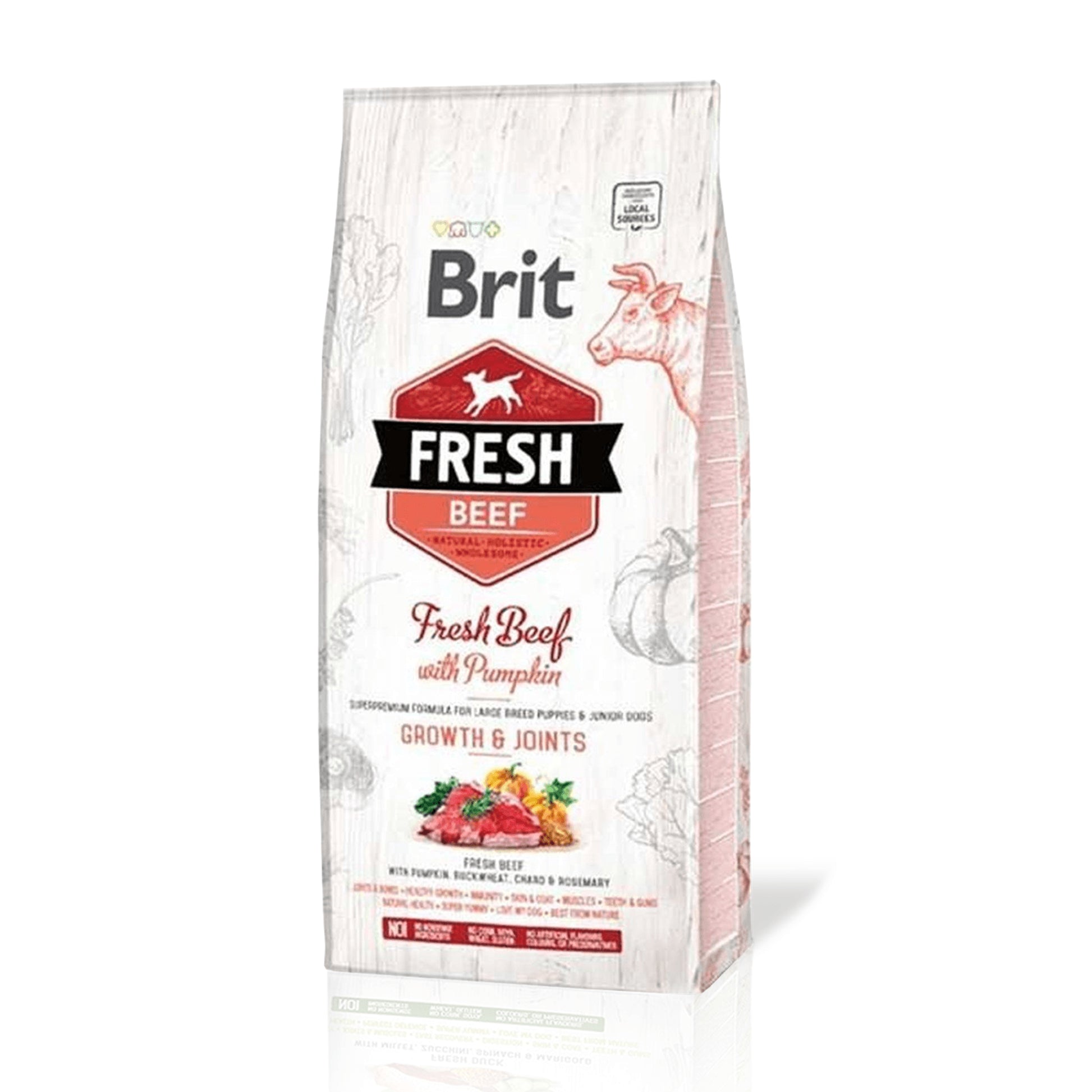 Brit Fresh Sığır Etli ve Balkabaklı Yavru Köpek Maması
