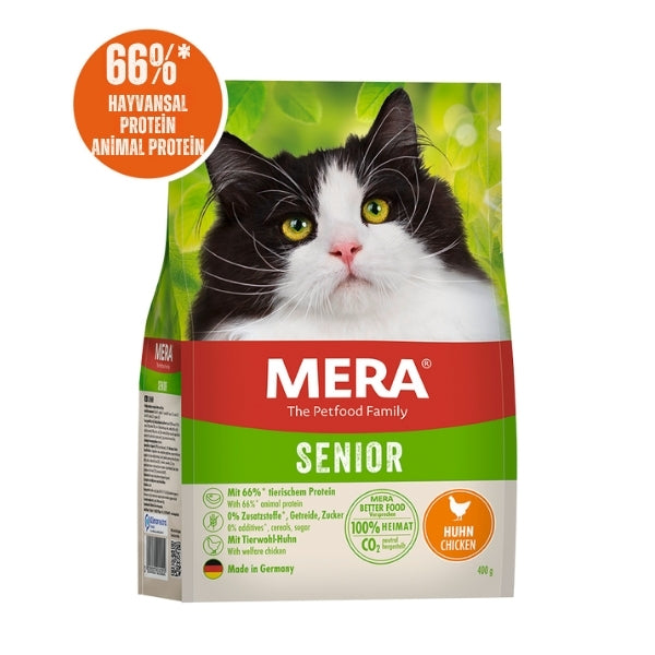 Mera Senior Tavuklu Tahılsız Yaşlı Kedi Maması