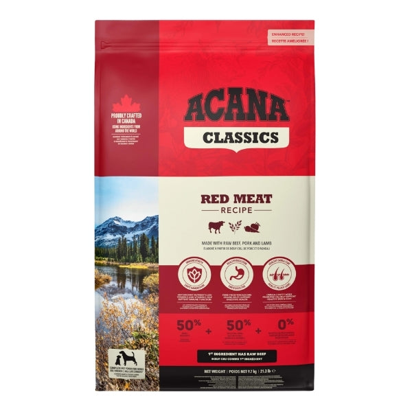 Acana Classics Red Düşük Tahıllı Etli ve Sebzeli Yetişkin Köpek Maması