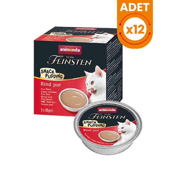 Animonda Vom Feinsten Biftekli Snack Puding Kedi Ödülü
