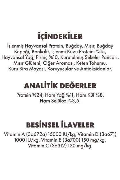 Animal World Puppy Kuzu Etli ve Pirinçli Yavru Köpek Maması