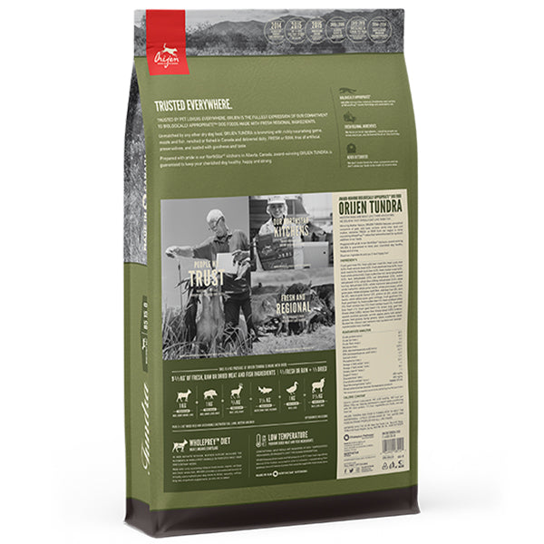Orijen Tundra Tahılsız Yetişkin Köpek Maması