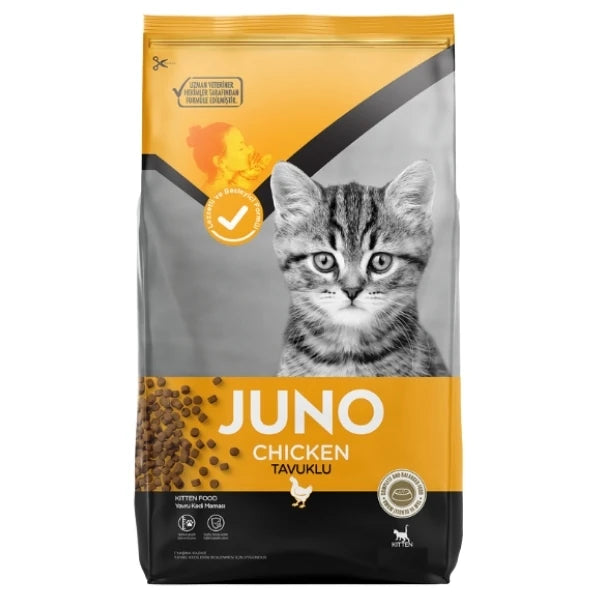Juno Tavuklu Yavru Kedi Maması
