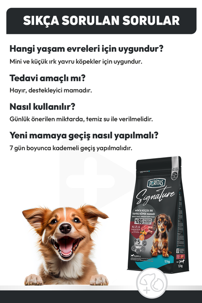 Signature Kuzulu Küçük Irk Yavru Köpek Maması