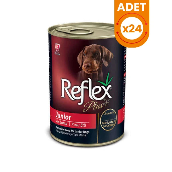 Reflex Plus Junior Kuzulu Yavru Konserve Köpek Maması