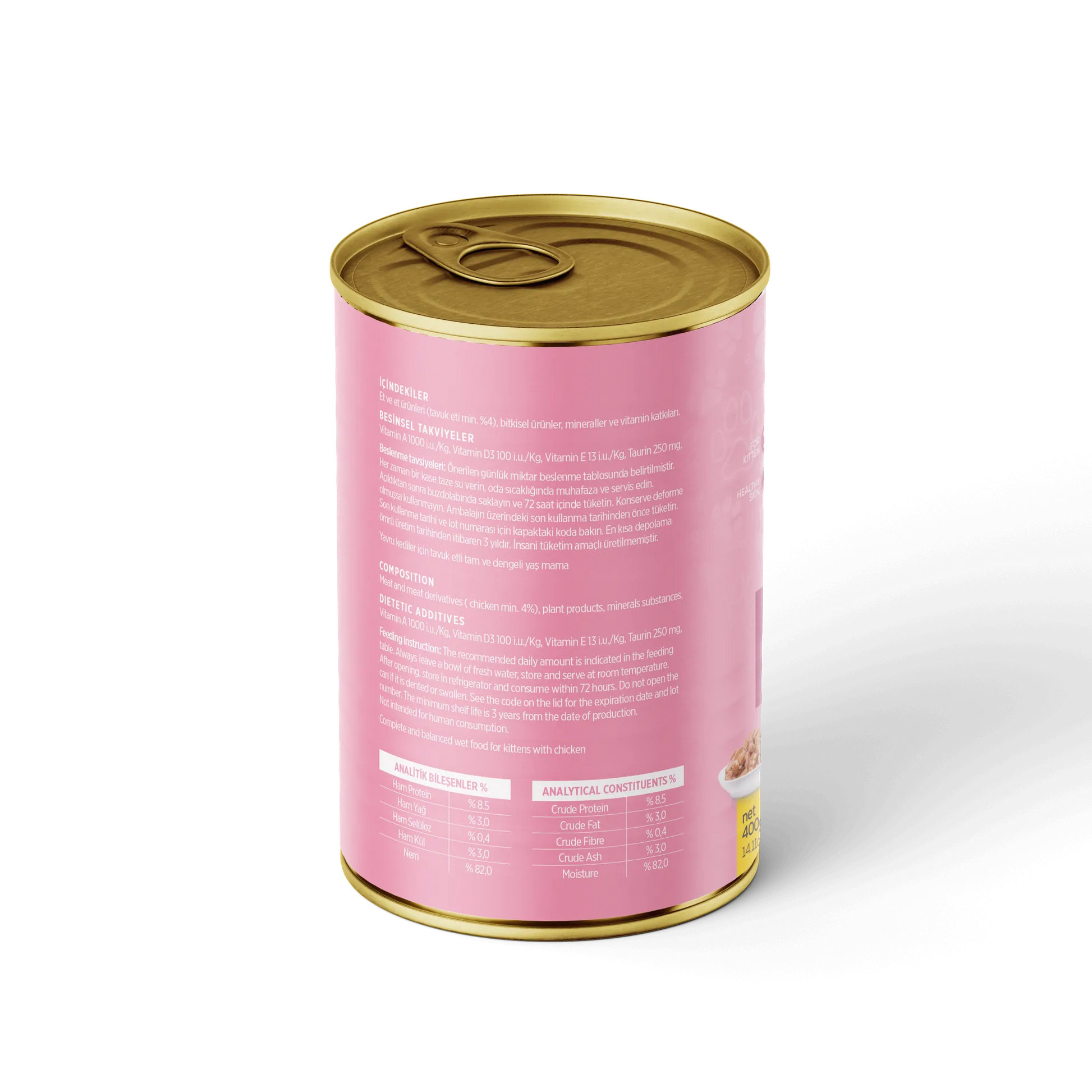 PetzzCats Tavuk Etli Yavru Kedi Konservesi