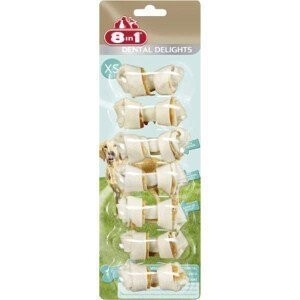 8in1 Delights Bones Pro Dental Ağız Bakım Kemiği 84 GR XS 7'LI  | SRC: Barcode: 4048422102595