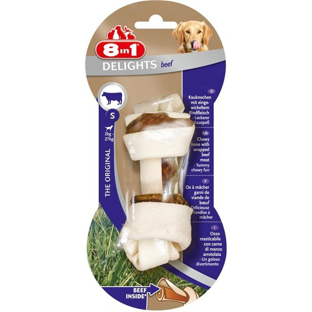 8in1 Delights Bones Biftekli Ödül Kemiği 35 GR S  | SRC: Barcode: 4048422108764