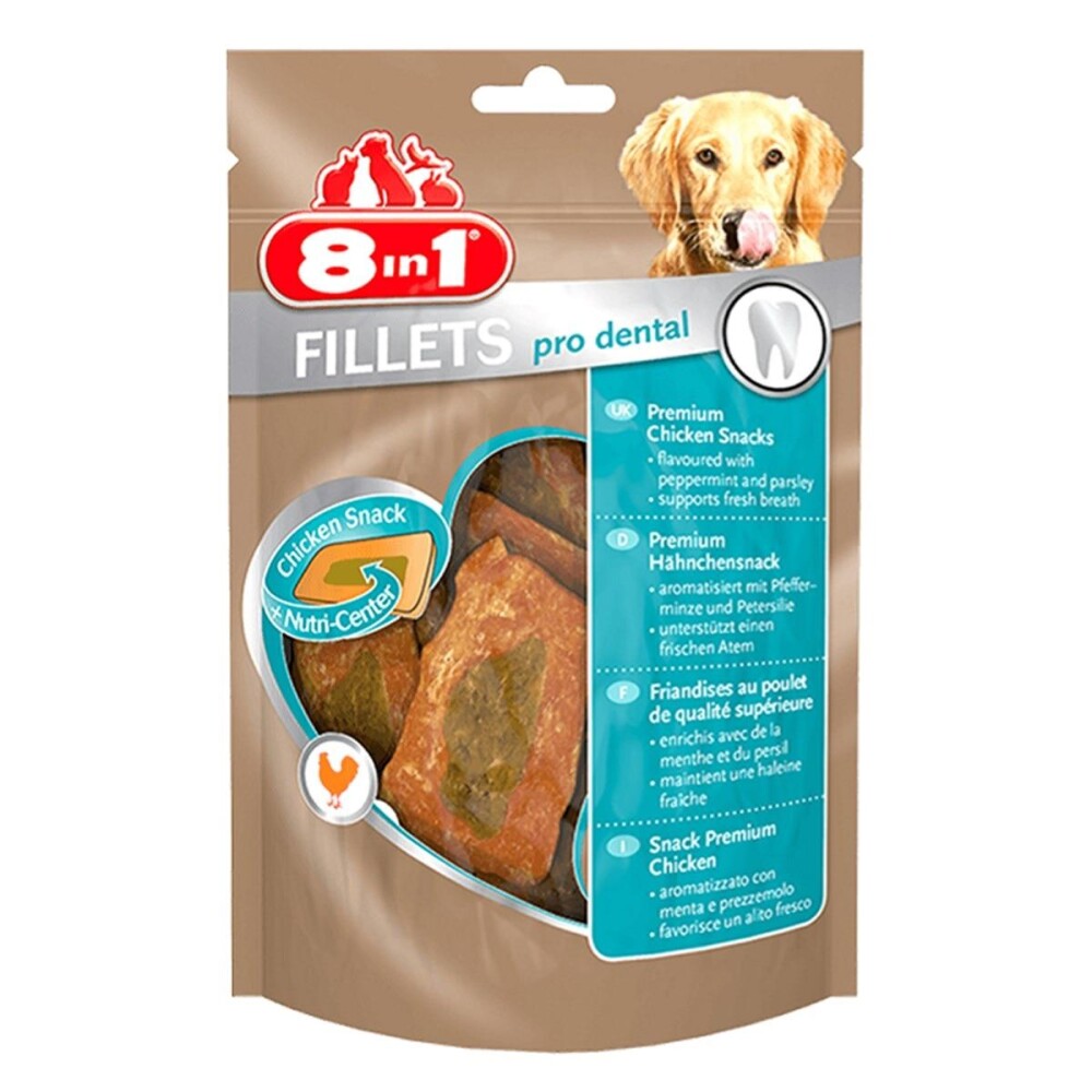 8in1 Fillets Pro Dental Tavuklu Köpek Ödül Maması 80 GR S  | SRC: Barcode: 4048422112358
