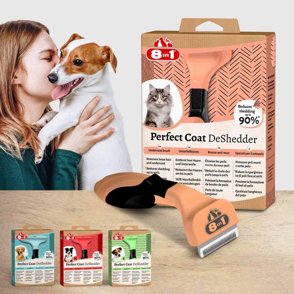8in1 Perfect Coat Deshedder Furminator Tüy Toplayıcı Kedi Tarağı  | SRC: Barcode: 4048422149491