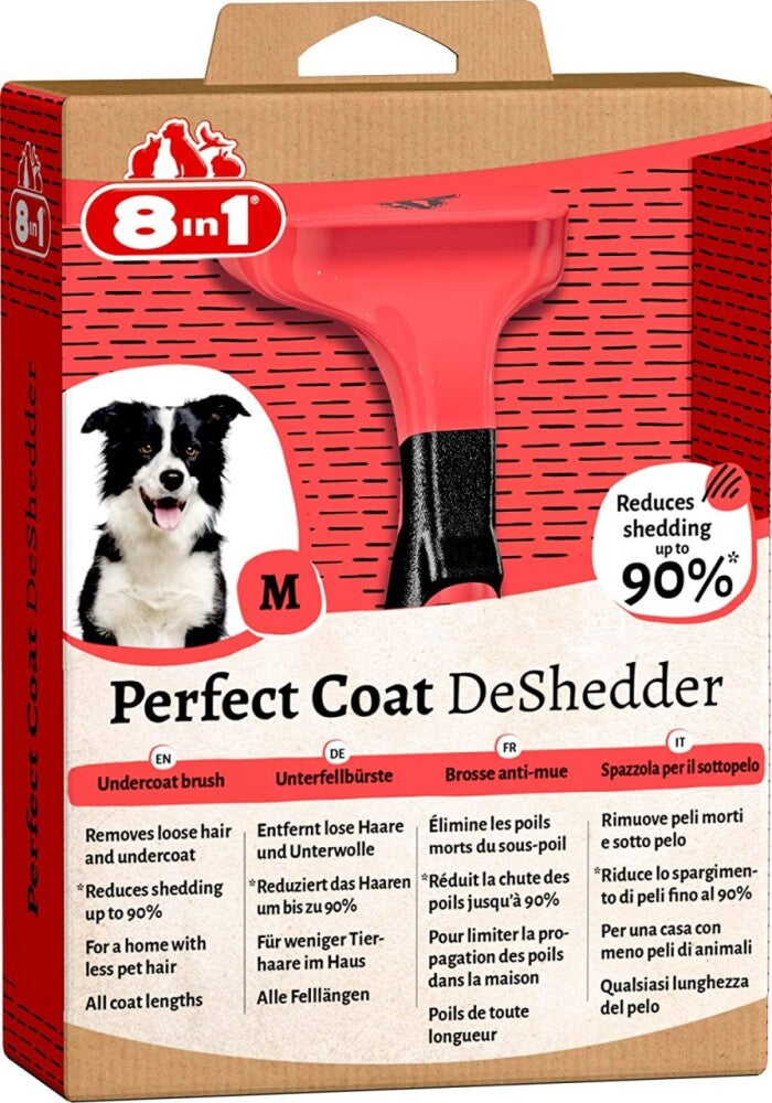 8in1 Perfect Coat Deshedder Furminator Orta Irk Köpek Tarağı MEDIUM  | SRC: Barcode: 4048422151791