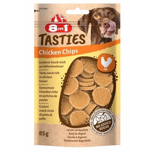8in1 Tasties Tavuk Chips Köpek Ödülü 85 GR  | SRC: Barcode: 4048422152699