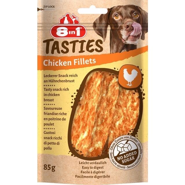 8in1 Tasties Tavuk Fileto Köpek Ödülü 85 GR  | SRC: Barcode: 4048422152668