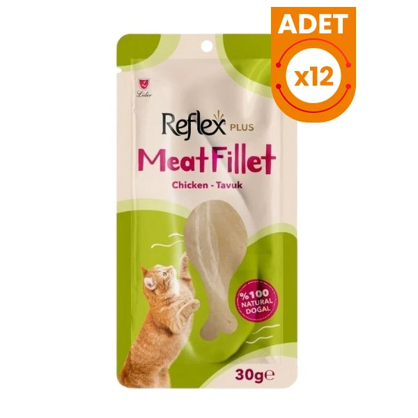Reflex Plus Meat Fillet Tavuklu Fileto Kedi Ödül Maması