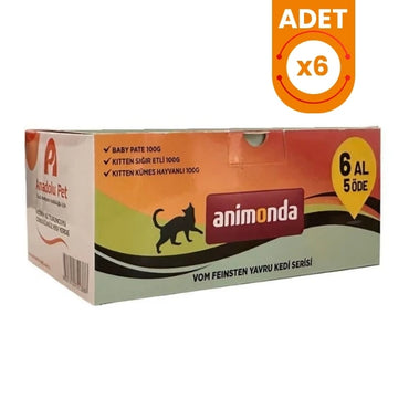 Animonda Vom Feinsten Karışık Yavru Kedi Konservesi