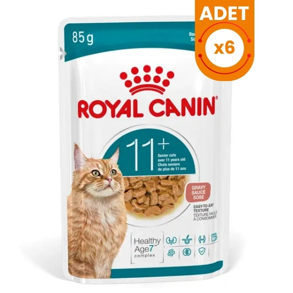 Royal Canin Healthy Ageing 11+ Sos İçinde Pouch Yaşlı Konserve Kedi Maması