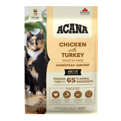 Acana Homestead Harvest Tavuklu ve Hindili Yetişkin Kedi Maması
