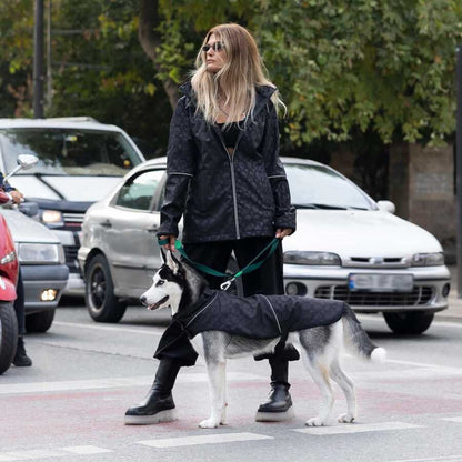 Lindo Dogs People Black Skull Unisex Yağmurluk