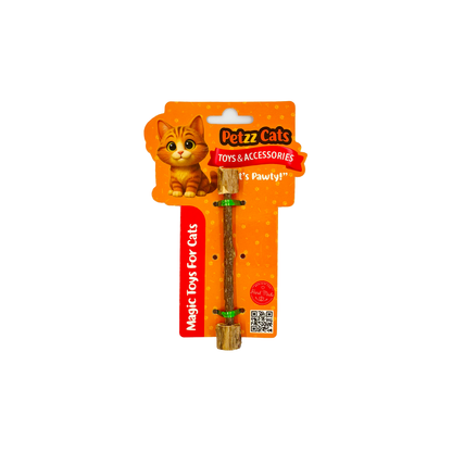 PetzzCats Halter Matatbi Çubuğu Doğal Kedi Çiğneme Oyuncağı