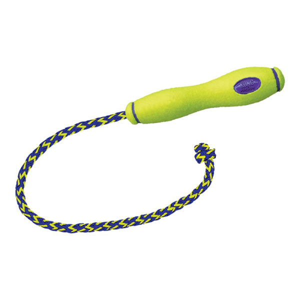 Kong Air Dog Fetch Stick İpli Sesli Tenis Topu Köpek Oyuncağı