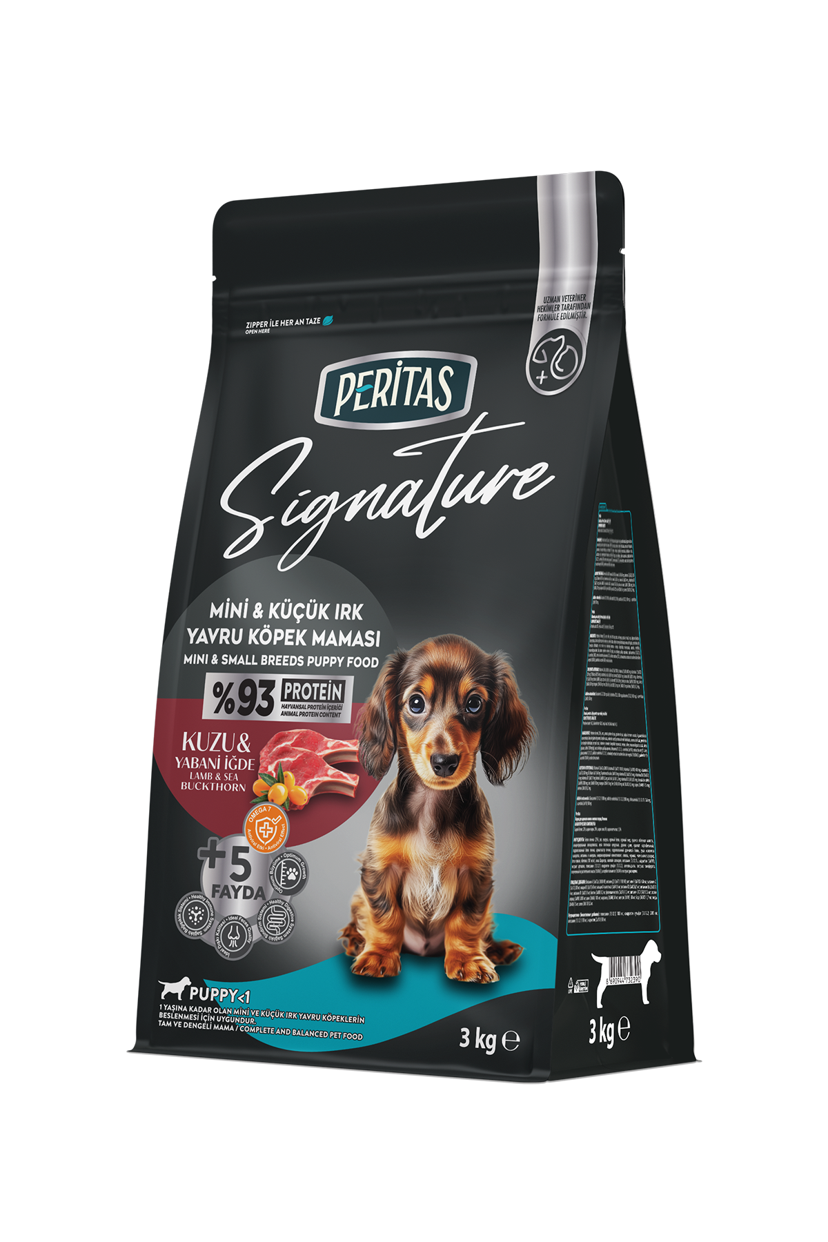 Signature Kuzulu Küçük Irk Yavru Köpek Maması