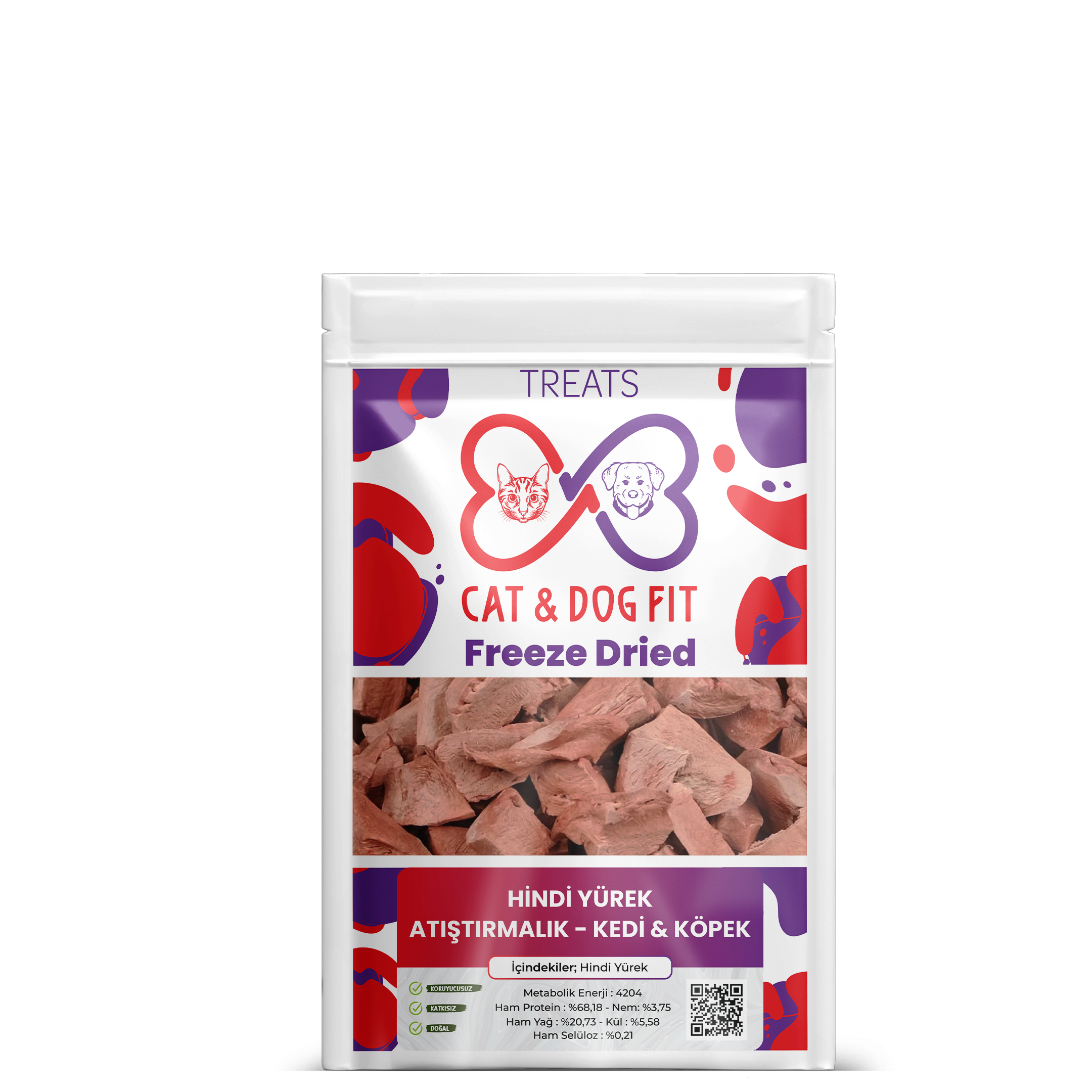 Freeze-Dried Hindi Yürek Kedi-Köpek Ödül Maması  | SRC: SKU: freeze-dried-hindi-yurek-kedi-kopek-odul-mamasi