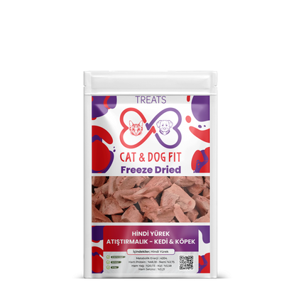 Freeze-Dried Hindi Yürek Kedi-Köpek Ödül Maması  | SRC: SKU: freeze-dried-hindi-yurek-kedi-kopek-odul-mamasi