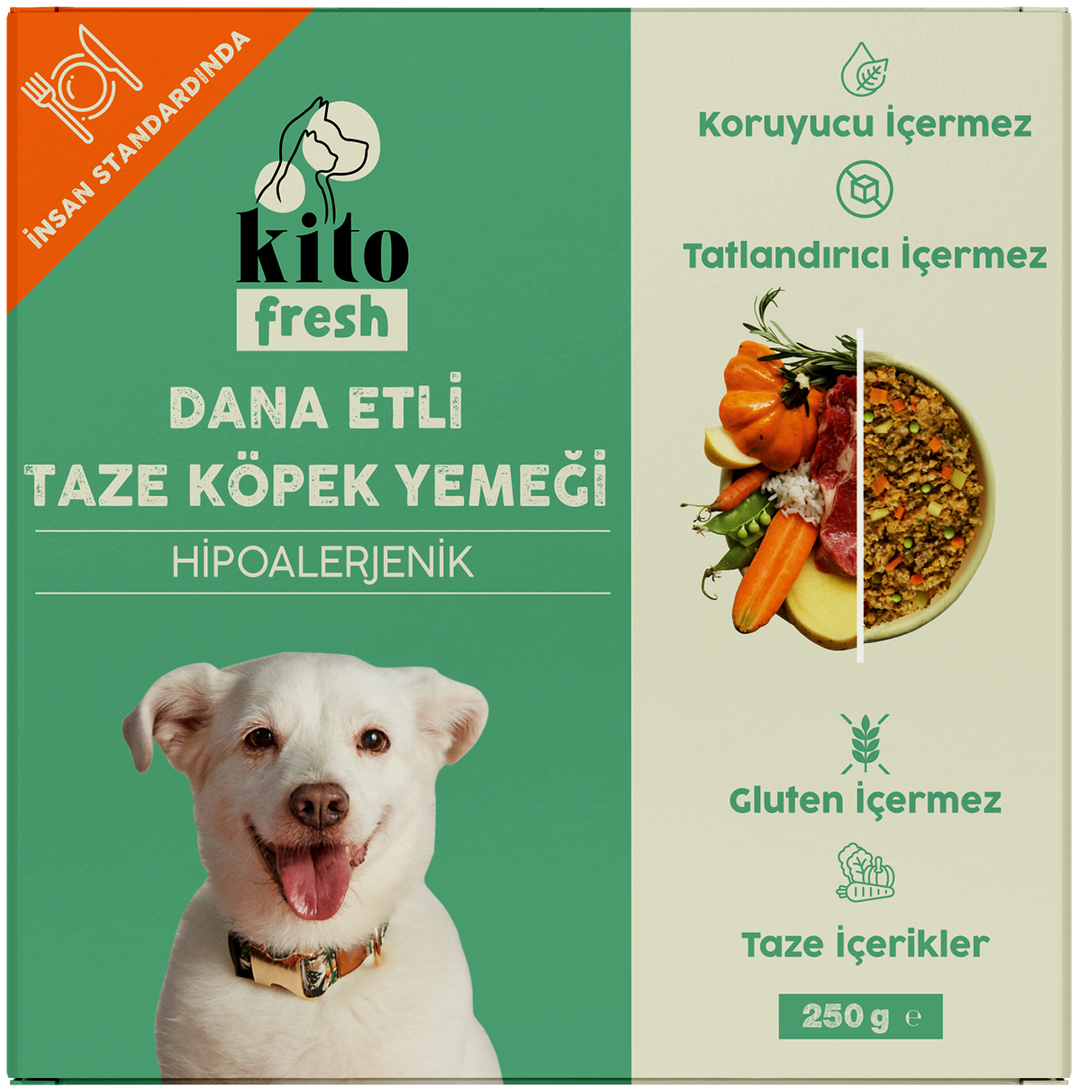 Dana Etli Köpek Yemeği