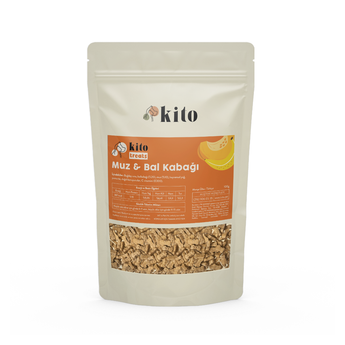 Kito Muz & Balkabağı Cookie