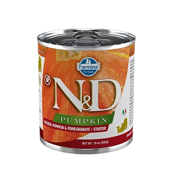 N&D Pumpkin Tavuklu ve Narlı Starter Yavru Konserve Yaş Köpek Maması