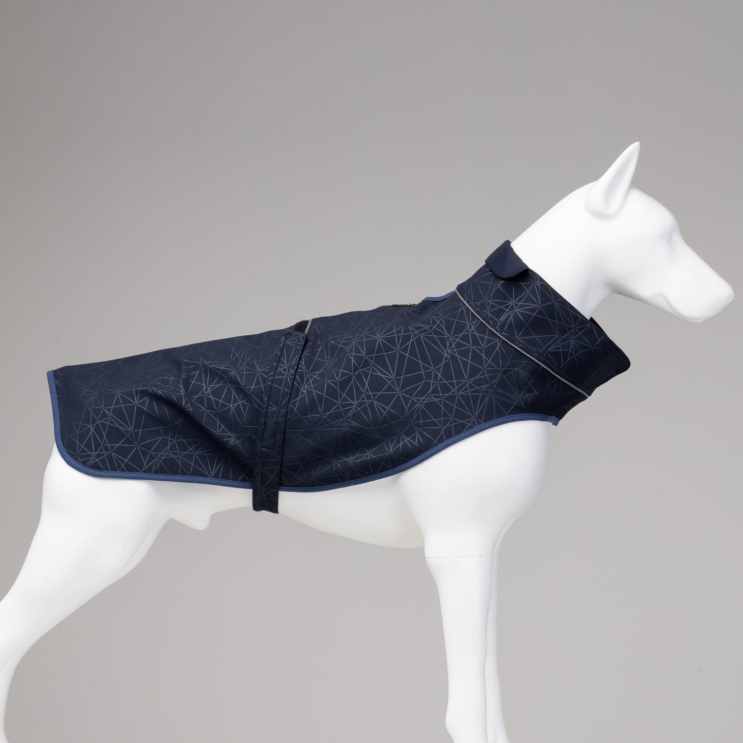 Lindo Dogs Softshell Navy Magnetic Köpek Yağmurluğu