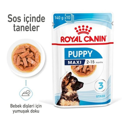 Royal Canin Maxi Puppy Gravy Yavru Konserve Köpek Maması