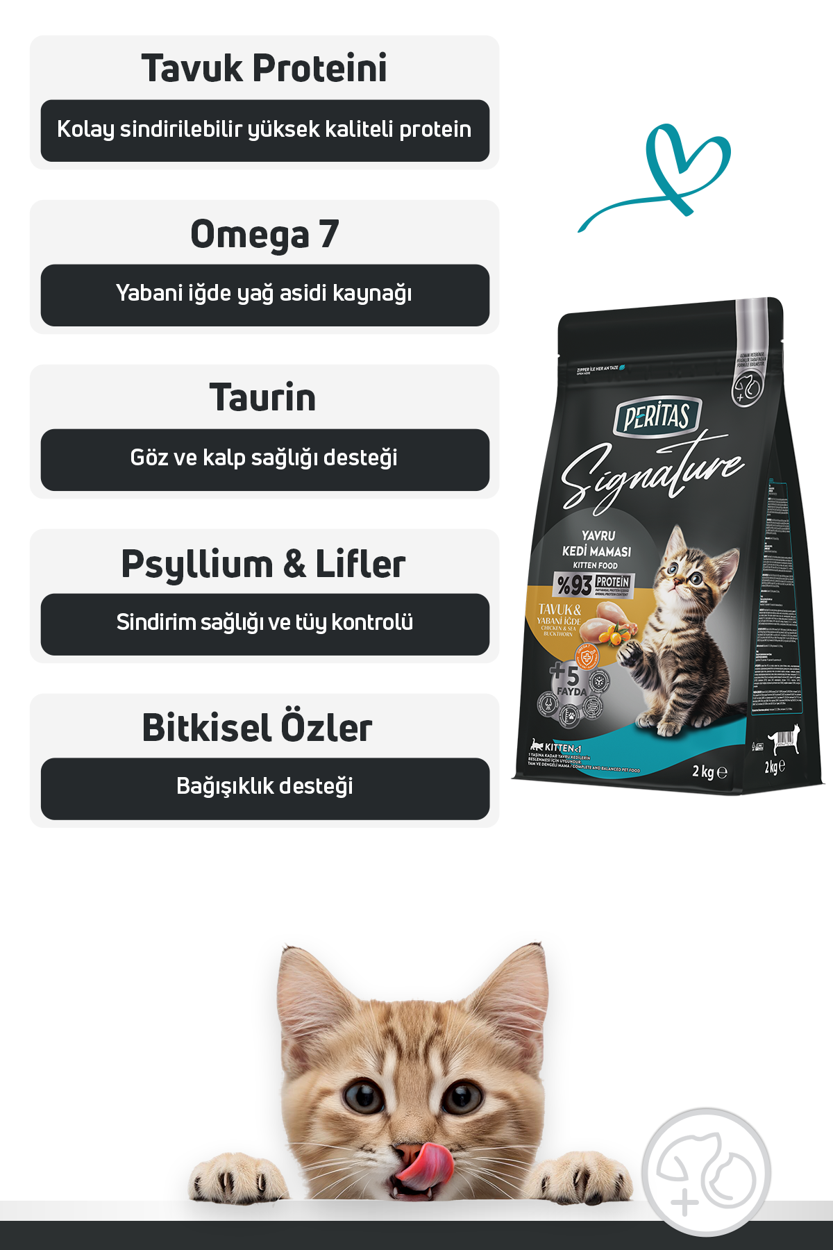 Signature Tavuklu Yavru Kedi Maması