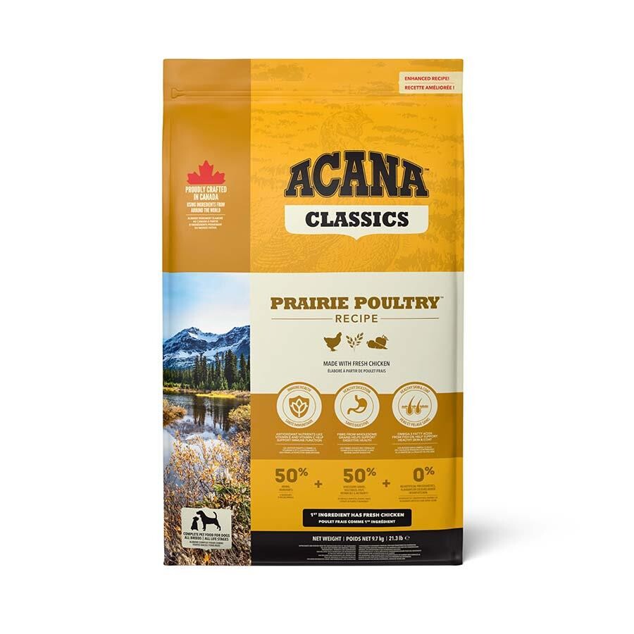 Acana Classics Prairie Poultry Tavuklu Ve Hindili Düşük Tahıllı Tüm Irk Ve Yaşam Evreleri İçin Köpek Maması 9.7 KG  | SRC: Barcode: 064992560119