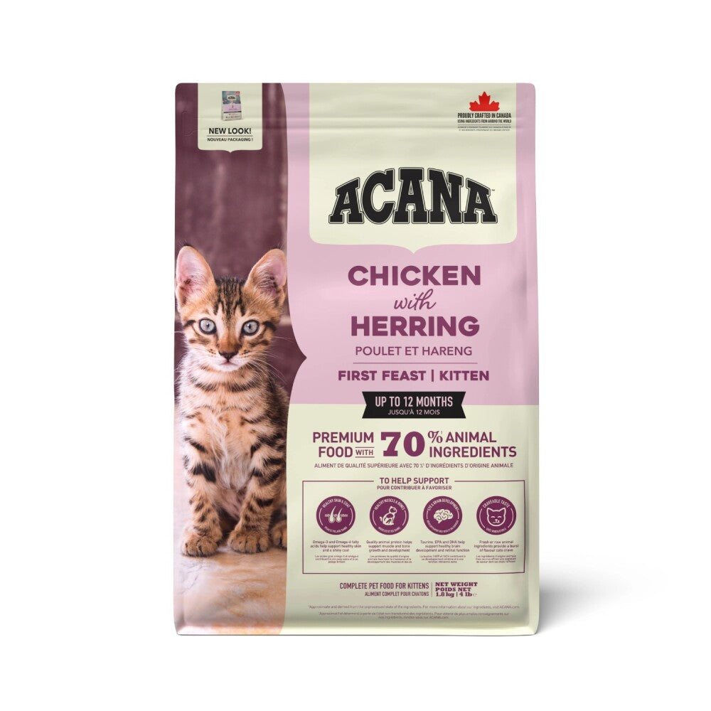 Acana First Feast Tavuklu Ve Balıklı Yavru Kedi Maması 1.8 KG  | SRC: Barcode: 064992714307