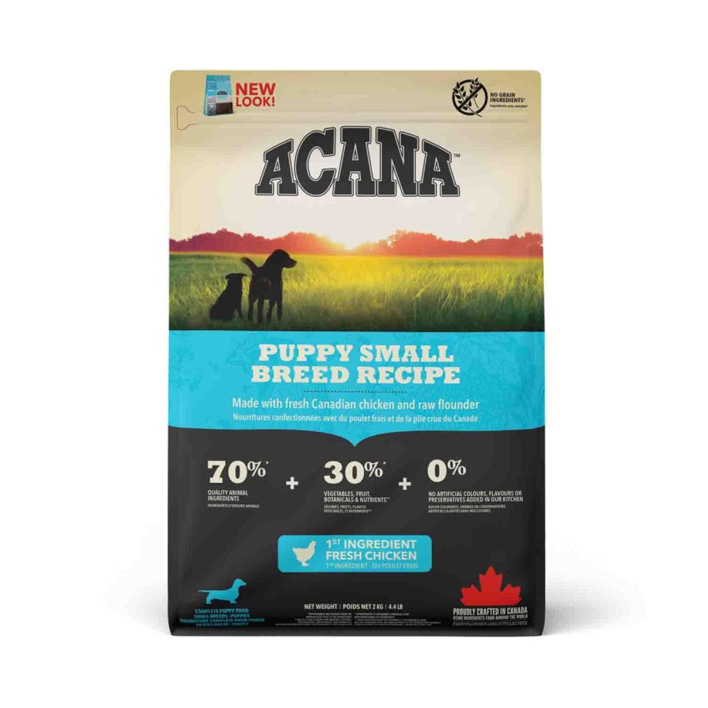 Acana Heritage Small Breed Tavuklu Tahılsız Küçük Irk Yavru Köpek Maması 2 KG  | SRC: Barcode: 064992502201