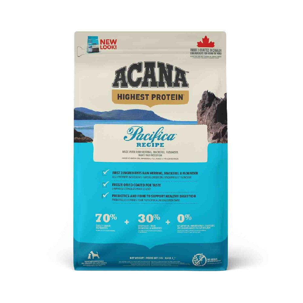 Acana Pacifica Balıklı Tahılsız Tüm Irk Ve Yaşam Evreleri İçin Köpek Maması 2 KG  | SRC: Barcode: 064992541200