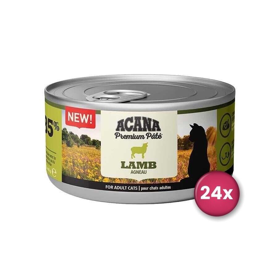 Acana Premium Pate (ezme) Kuzu Etli Kedi Konservesi 85 GR 24 ADET  | SRC: Barcode: 064992719845
