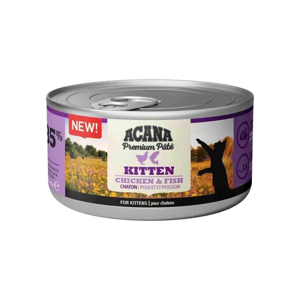 Acana Premium Pate (ezme) Tavuklu Ve Balıklı Yavru Kedi Konservesi 85 GR TEKLI  | SRC: Barcode: 064992719791