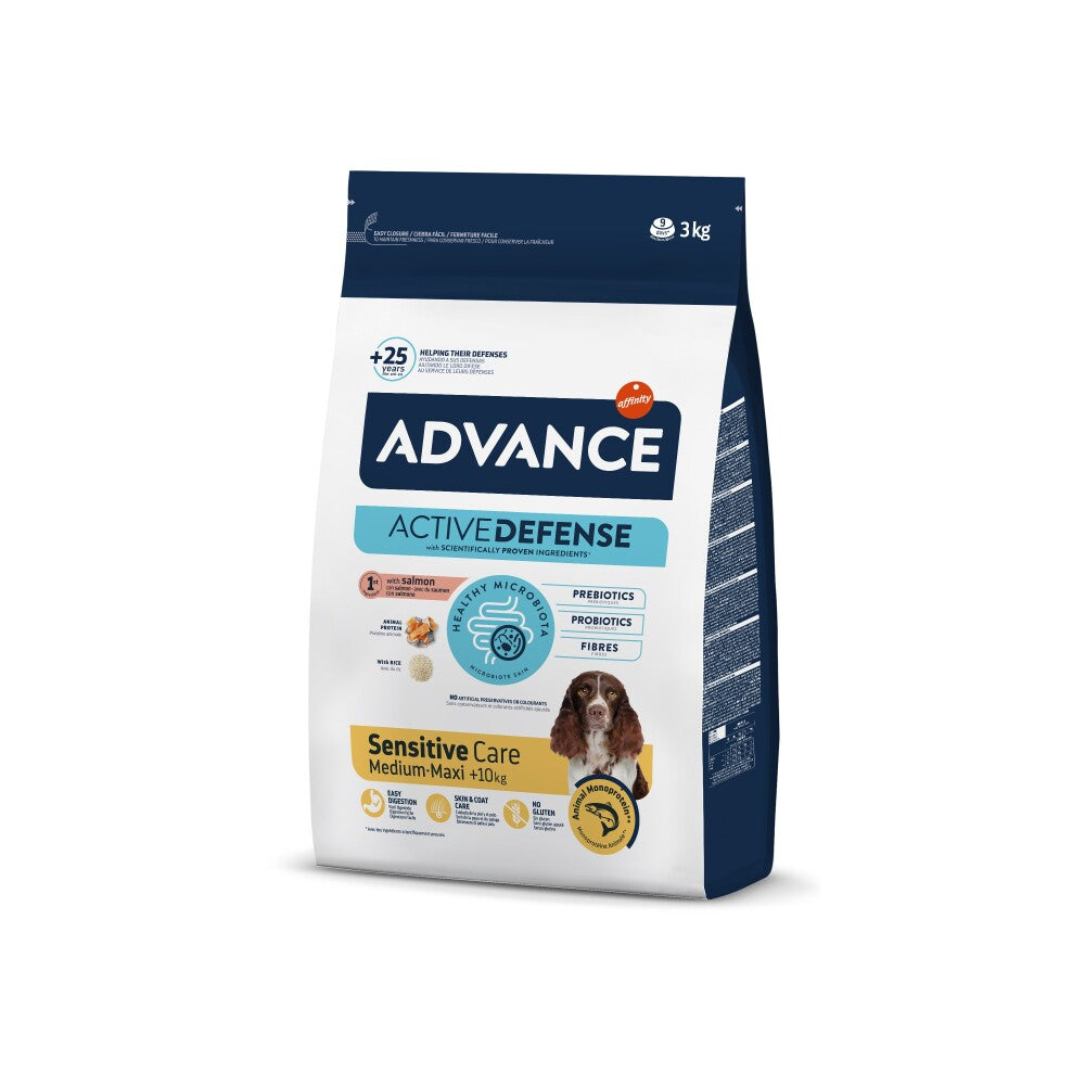 Advance Dog Sensitive Salmon Somonlu Yetişkin Köpek Maması 3 KG  | SRC: Barcode: 8410650150710