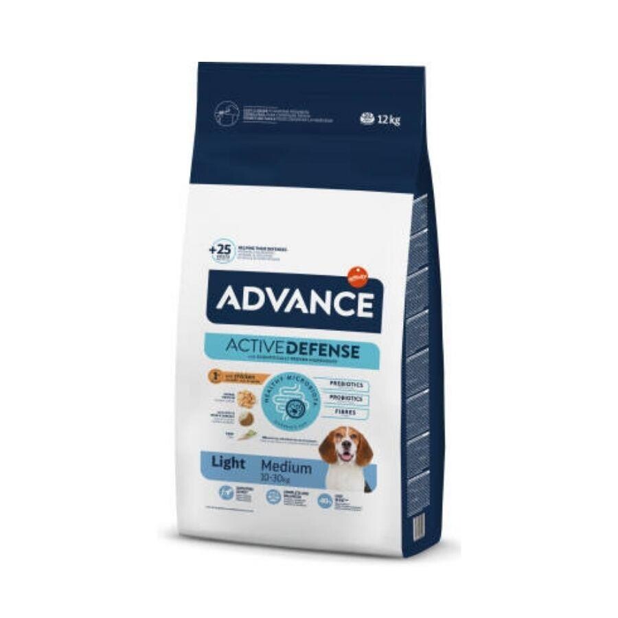 Advance Light Orta Irk Tavuklu Diyet Köpek Maması 12 KG MEDIUM  | SRC: Barcode: 8410650173542