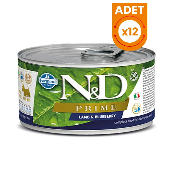 N&D Prime Kuzu Etli ve Yaban Mersinli Konserve Köpek Maması