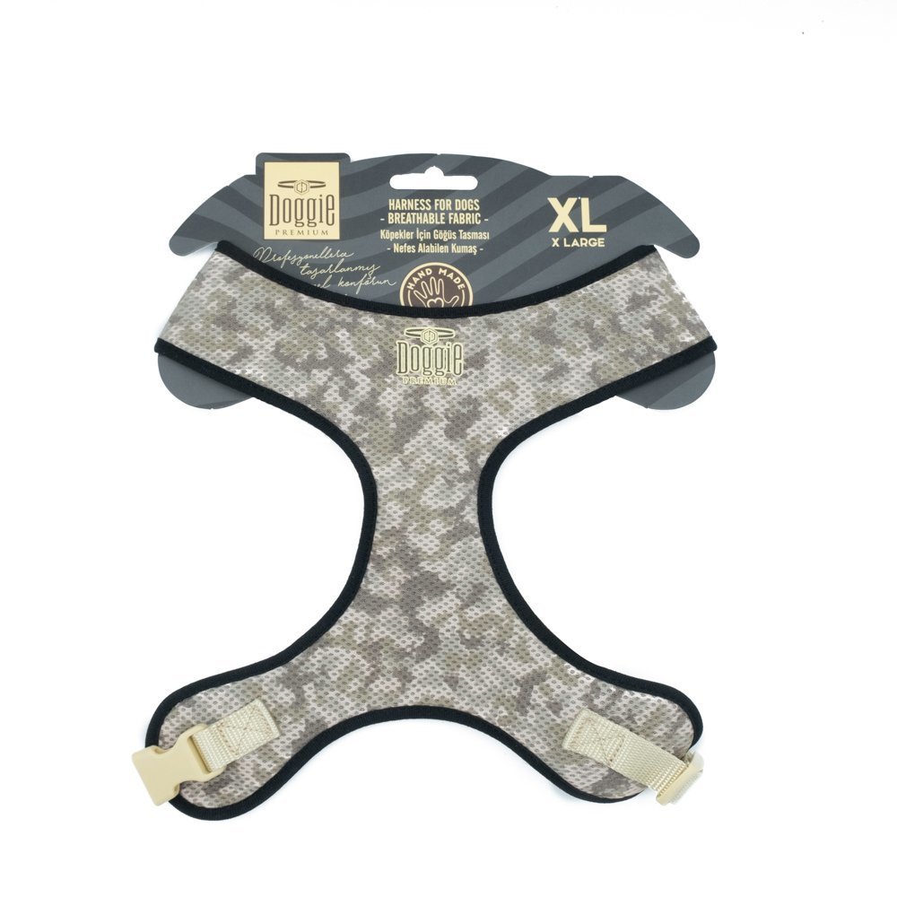 Doggie Havalı Dokuma Büyük Irk Köpek Göğüs Tasması