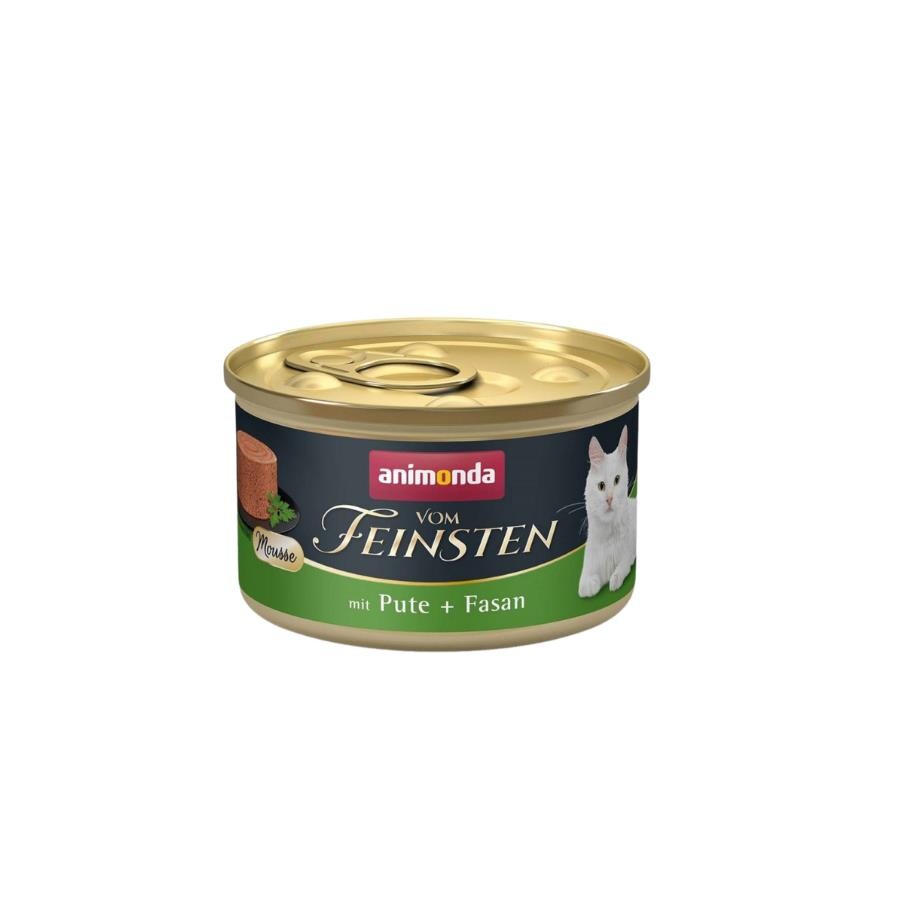 Animonda Vomfeinsten Hindili Ve Sülünlü Yetişkin Kedi Konservesi 85 GR  | SRC: Barcode: 4017721830317