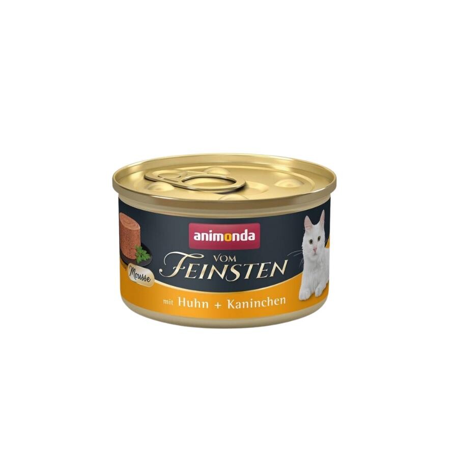 Animonda Vomfeinsten Tavuk Ve Tavşanlı Yetişkin Kedi Konservesi 85 GR  | SRC: Barcode: 4017721830300