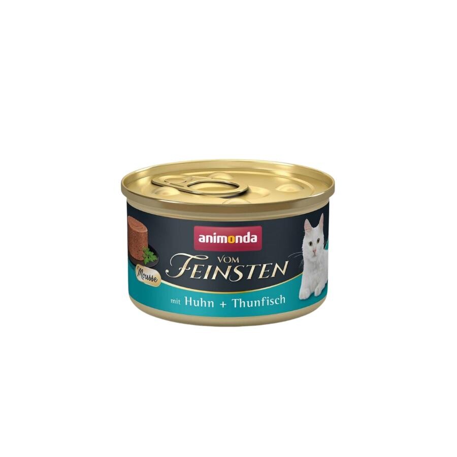 Animonda Vomfeinsten Tavuklu Ve Ton Balıklı Yetişkin Kedi Konservesi 85 GR  | SRC: Barcode: 4017721830331