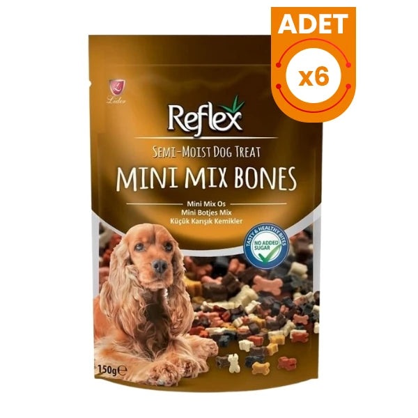 Reflex Küçük Karışık Kemikler Yarı Yumuşak Köpek Ödül Maması